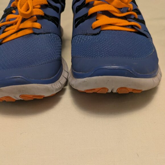 Nike Free 5.0 Womens 8.5 Training & Running Shoes Blue & Orange - Picture 2 of 13